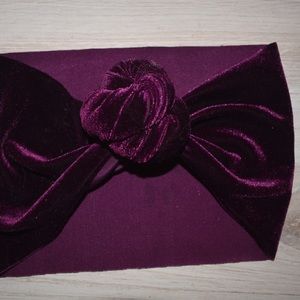 Texas Top Knots - Plum - Mommy and Me Set